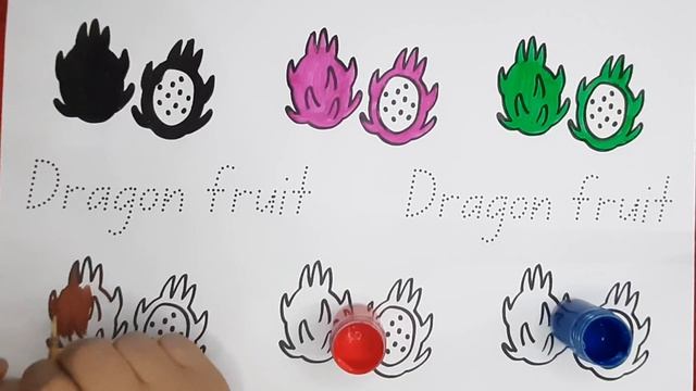 A for Apple,D for Dragon Fruit, ABC Song | Learn to Write Alphabet|ABCD learning for kids|Kids clas смотреть онлайн