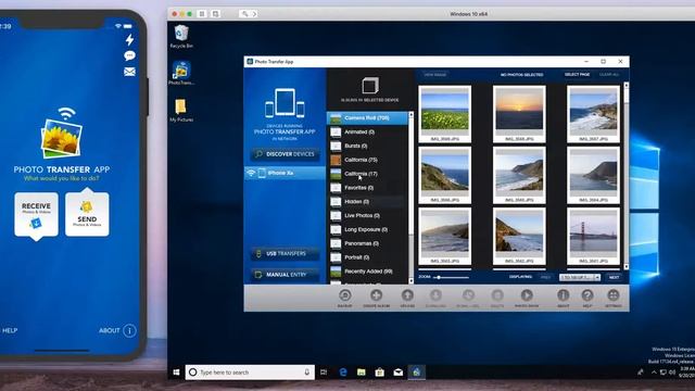 Transfer photos & videos from iPhone to Windows 10 смотреть онлайн