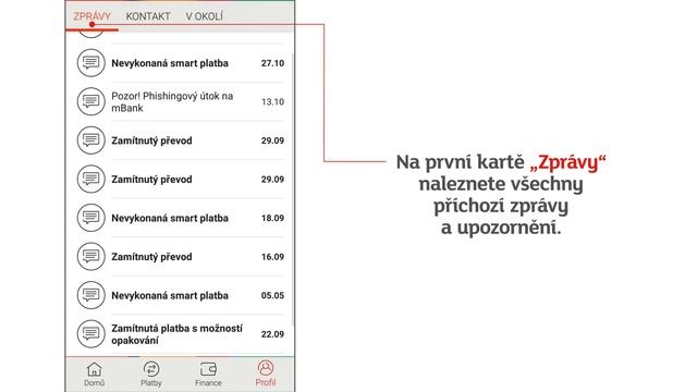 Jak komunikovat s mBank pomocí mobilní aplikace смотреть онлайн