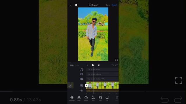 iPhone editing green effect background смотреть онлайн