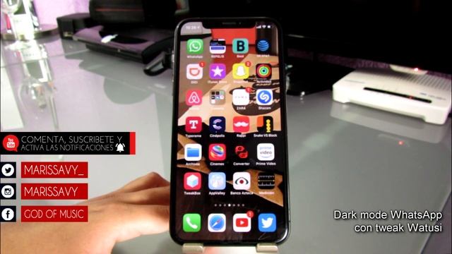 MEJORA EL DARK MODE DE WHATSAPP IOS 13 смотреть онлайн