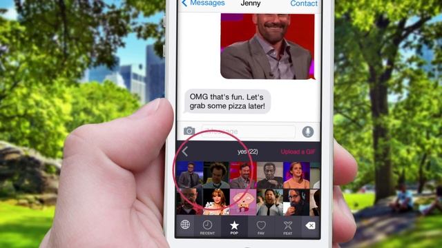 PopKey - The world's first animated GIF keyboard for iOS смотреть онлайн
