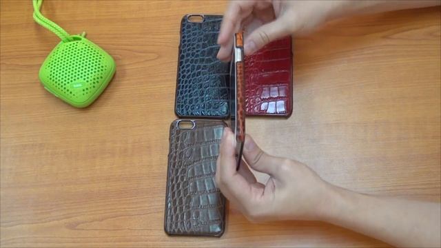 Review Hoco Platinum series Classic Crocodile leather cover for iPhone6/6s смотреть онлайн