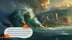 Science kids Video Collection - Tsunami The Giant Wave - видео для детей на английском - цунами