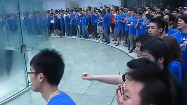 Apple Store, Pudong, Shanghai Grand Opening - 8 смотреть онлайн
