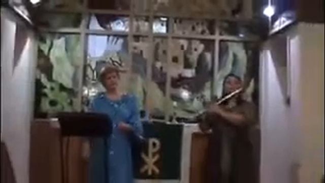 "Ave Maria" F. Shubert, Landysh Sultanova organ, Gulnara Mukhutdinova soprano,Guzel Lupandina flaut смотреть онлайн