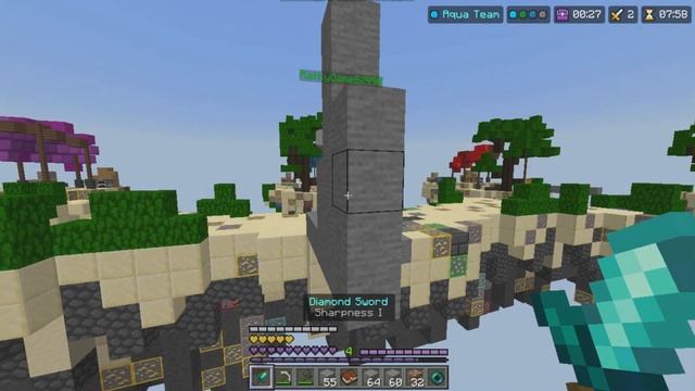 Thocky Keyboard + Mouse Sounds ASMR pt.2 / Hive Skywars (Minecraft Bedrock) смотреть онлайн