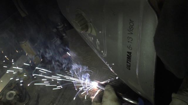 сварка дюраль алюминия полуавтоматом, крышка для ПЖД. смотреть онлайн