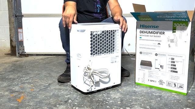 Hisense 35-Pint Dehumidifier Unboxing and Specification Overview смотреть онлайн