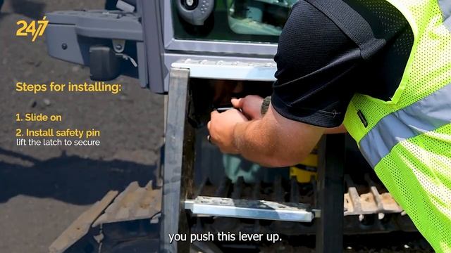 How to install steps on a DTH rig | FlexiROC D60/D65/T40 | SmartROC T30/T40/T45 | SmartROC D60/D65 смотреть онлайн