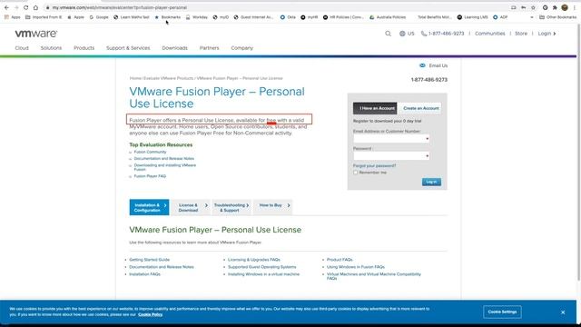 How to get free Vmware fusion personal use license from Vmware website смотреть онлайн