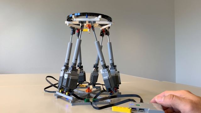 LEGO Steward Platform with Kinematics смотреть онлайн