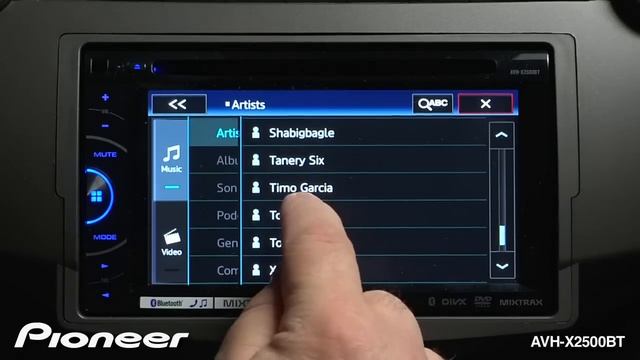 How To - AVH-X2500BT - iPod Control смотреть онлайн