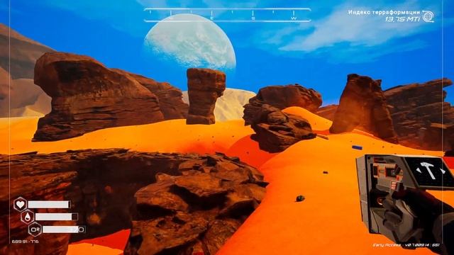 Planet Crafter.Запуск первой ракеты. #5 смотреть онлайн