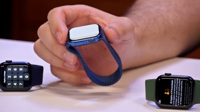 APPLE WATCH SERIES 7: UNBOXING, HANDS ON E COMPARATIVOS! смотреть онлайн