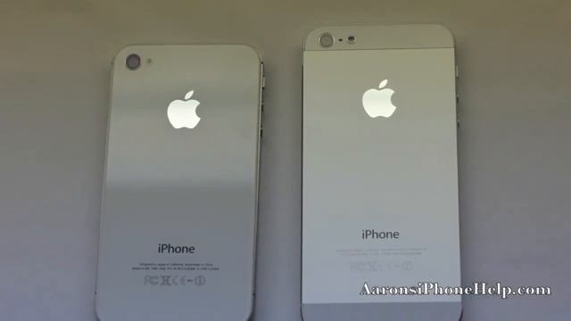 iPhone 5 VS iPhone 4S Hardware Comparison смотреть онлайн
