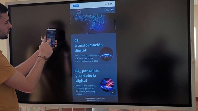Samsung Flip Pro. Conectar iPhone o iPad смотреть онлайн