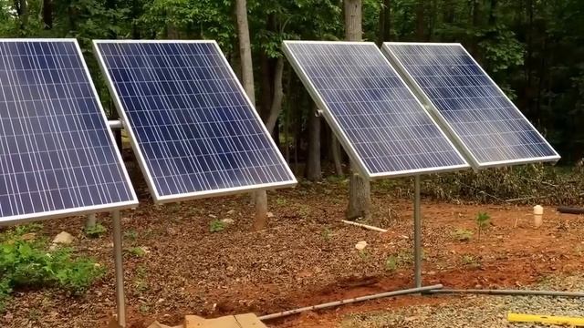 1.1KW Solar/Propane generator tie in to power off grid barn install by Off Grid Contracting смотреть онлайн