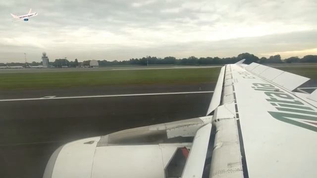 Atterraggio a doppia vista I Alitalia A320 I Milan Linate Airport I বিমান অবতরণ মিলান এয়ারপোর্ট। смотреть онлайн