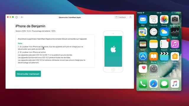 Déverrouiller le compte Apple de l’iPhone/iPad sans mot de passe avec AnyUnlock смотреть онлайн