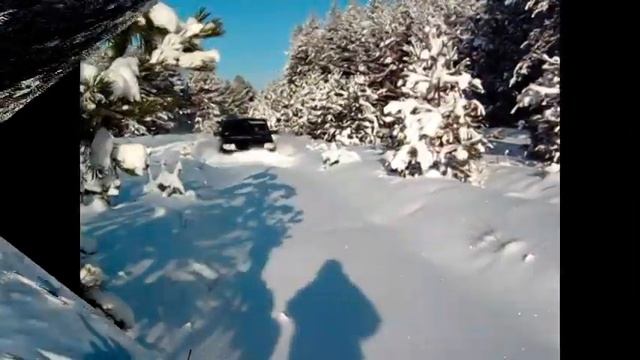 Uaz Patriot зимние покатушки