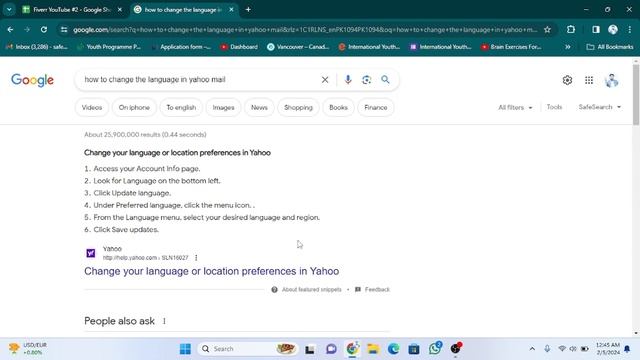 How To Change The Language In Yahoo! Mail (Mac/Windows) | 2024 Easy