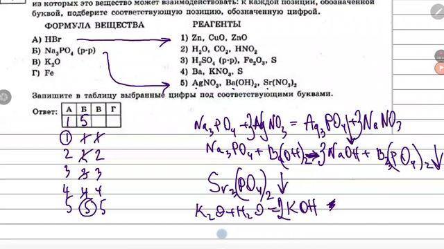 ЕГЭ химия 2023 добротин 9 вариант, задание 7 смотреть онлайн