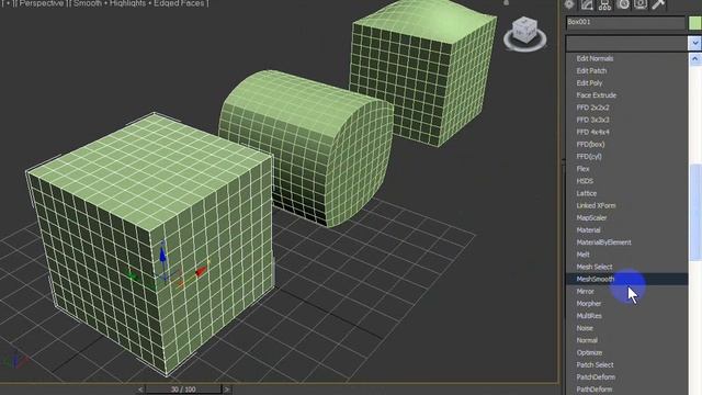 Инструмент Morpher. Урок по 3ds max смотреть онлайн