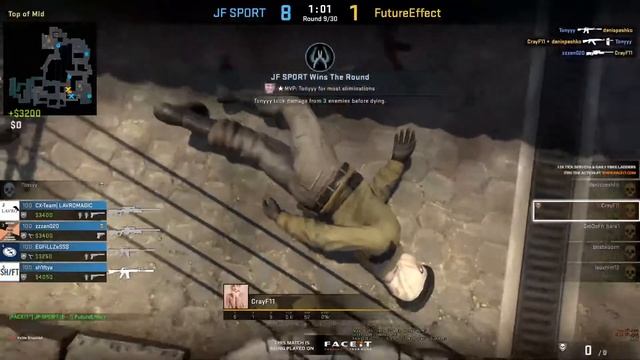 Киберспортивный марафон ЖФ-СПОРТ. CS:GO. Плей-офф. FE - ЖФ. смотреть онлайн