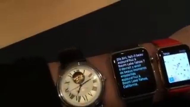 Aperçu de l'Apple Watch 38 et 42mm смотреть онлайн
