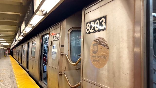MTA New York City Subway : Broad Street Bound R143 J Train @ Sutphin Blvd смотреть онлайн
