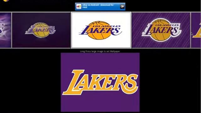 Lakers Tablet Wallpaper by Commentbug.com смотреть онлайн