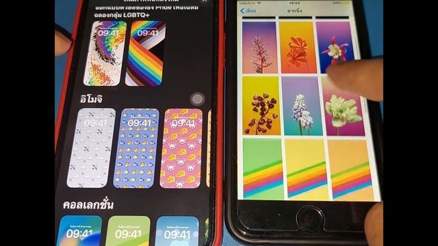 IPhone 6 (IOS 12.5.7) VS IPhone 12 (IOS 16.5.1) Wallpaper смотреть онлайн