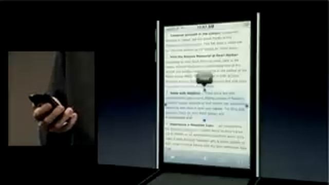 Apple iPhone OS 3.0 The Copy, Cut, Paste and Undo Presentation смотреть онлайн