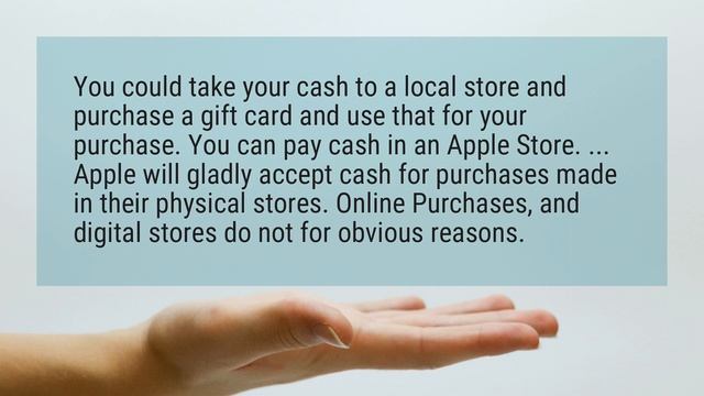 Can you pay cash at Apple Store? смотреть онлайн