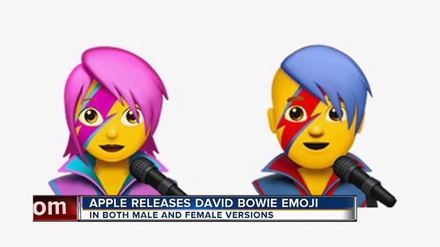 Apple releases David Bowie emoji смотреть онлайн