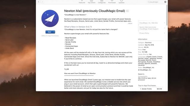 NewTon Mail (Review) смотреть онлайн
