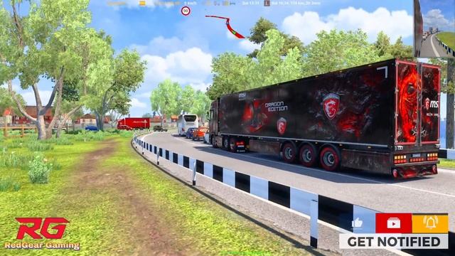 ETS2 | @MSIGamingOfficial | DRAGON EDITION DELIVER | EURO TRUCK SIMULATOR 2 | GAMEPLAY | RTX 4090 смотреть онлайн