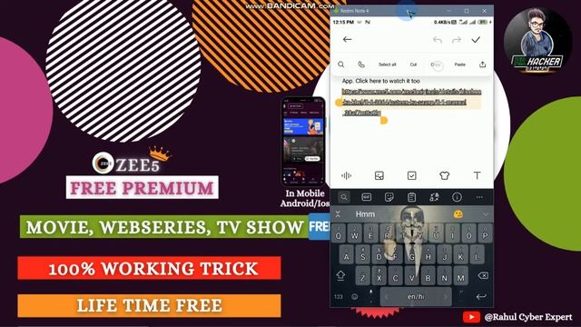 Free Zee5 Premium 2021 || Life Time Free || 100% Working || Android/Ios || Rahul Sharma (E. Hacker)