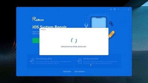 Fix iPhone Stuck in Recovery Mode with Tenorshare Reiboot
