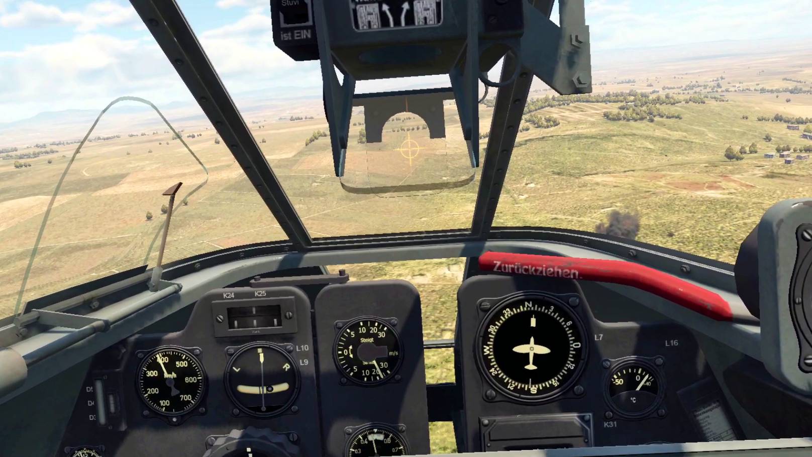 Вылет на Мессершмитт Me 410 B-1 в VR шлеме в War Thunder. СБ режим. смотреть онлайн