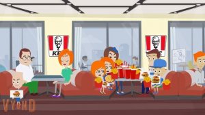 Classic Caillou Misbehaves At KFC/Grounded
