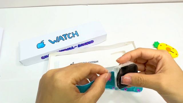 [ 💸💸paper diy💸💸] Macbook, apple watch, Iphone 15 pro max, phone case unboxing ! | asmr смотреть онлайн