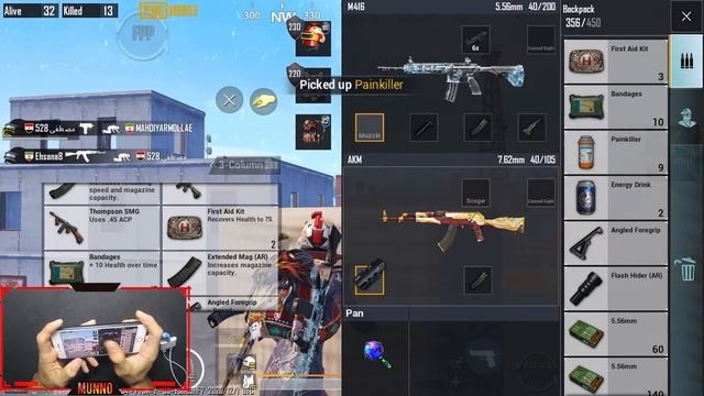 BOOTCAMP!!🔥iPhone 8 Plus PUBG MUNNO HANDCAM | 4 Finger + Full GYRO Pubg Mobile смотреть онлайн