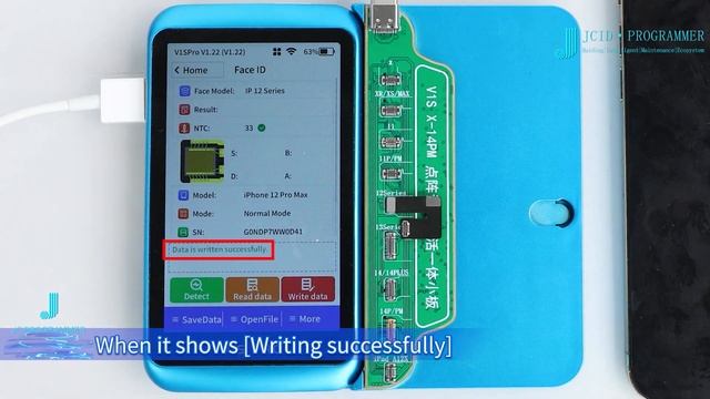 JCID non-removal face ID repair flex cable no need to soldering and align for V1SE PRO programmer смотреть онлайн