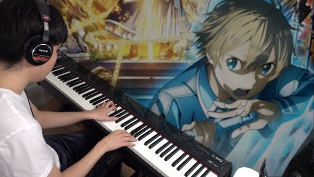 Sword Art Online Alicization 'Niji no Kanata ni' by ReoNa (Episode 19) Piano and Orchestral Cover смотреть онлайн