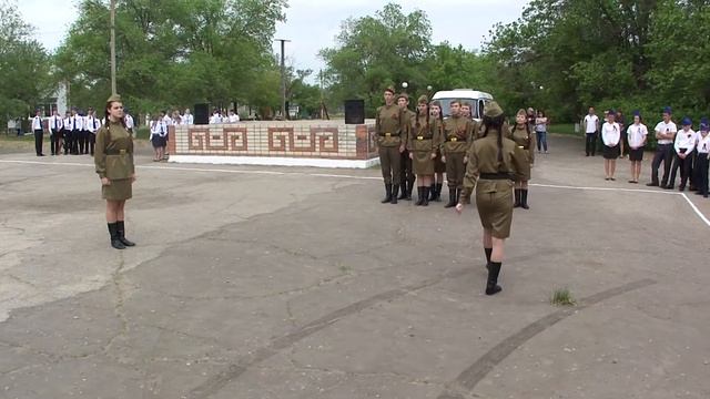 РАЙОННЫЙ СМОТР СТРОЯ И ПЕСНИ _ 2016 смотреть онлайн