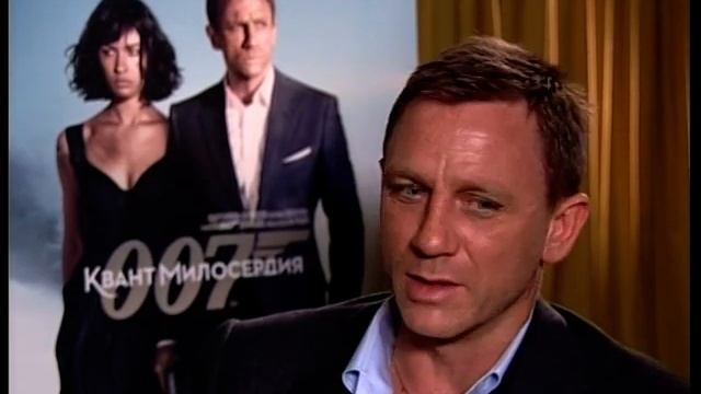 Актеры "007: КВАНТ МИЛОСЕРДИЯ" на премьере в России 2008 год. смотреть онлайн