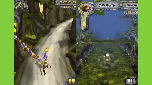 Temple run lost jungle scarlett fox VS Temple run brave || iOS Gameplay HD IP PLAYGAME смотреть онлайн