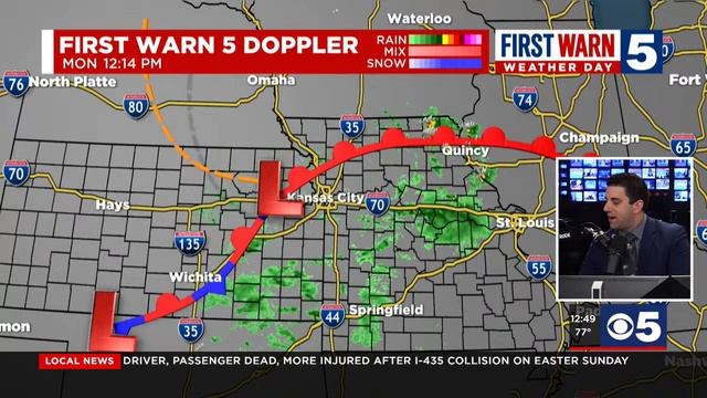 First Warn 5 Weather Update on severe storms in the Kansas City area смотреть онлайн